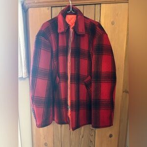 Lined wool hunting coat like new!